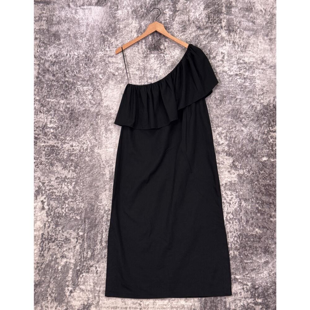 Tuckernuck Dress XL Womens Pomander Place Florencia One Shoulder Linen Blend